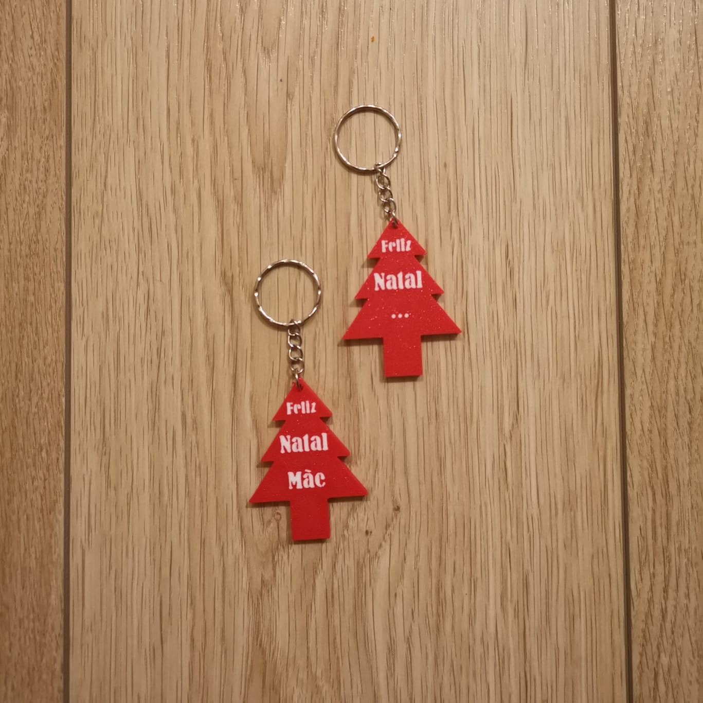 Porta chaves de Natal Personalizável