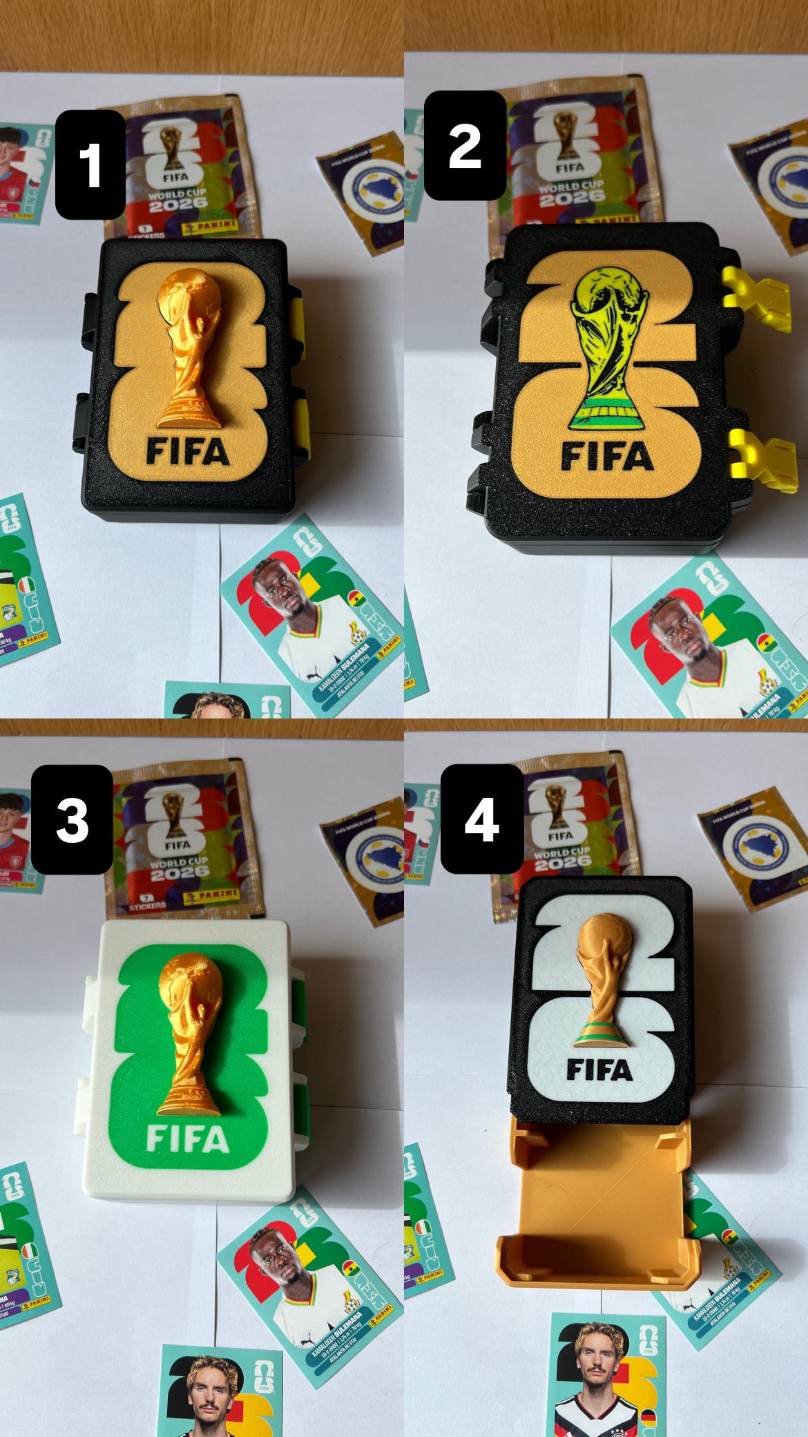 Caixa para cromos Mundial 2026