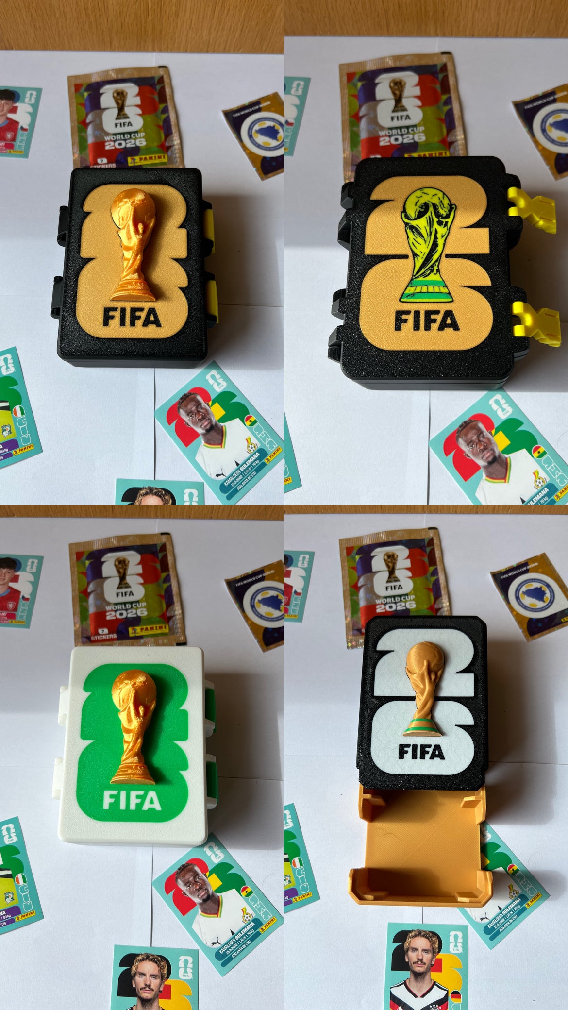 Caixa para cromos Mundial 2026