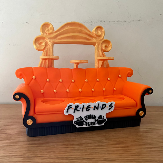 Sofá para miniaturas FRIENDS MC Donalds