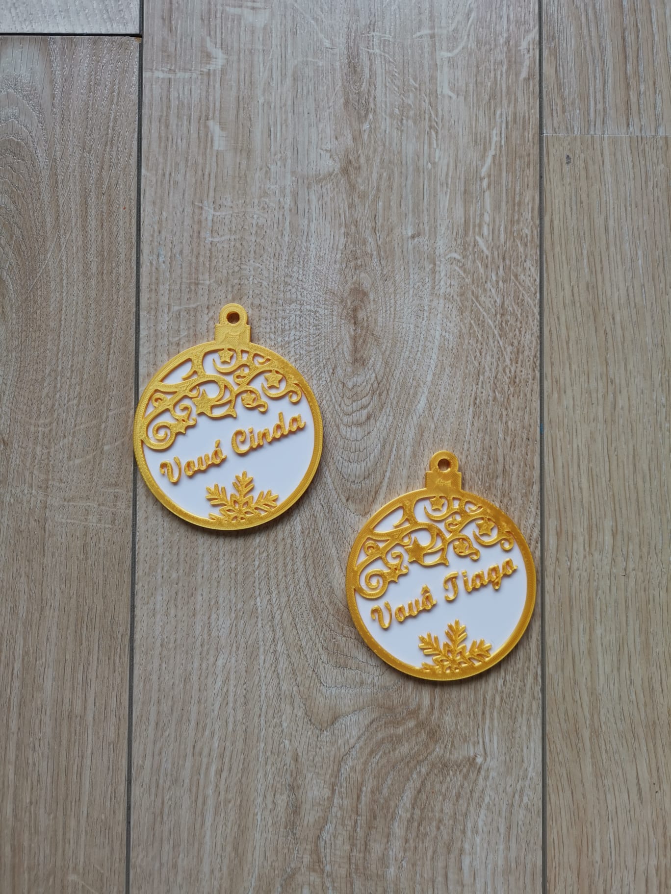 Enfeite de Natal personalizado