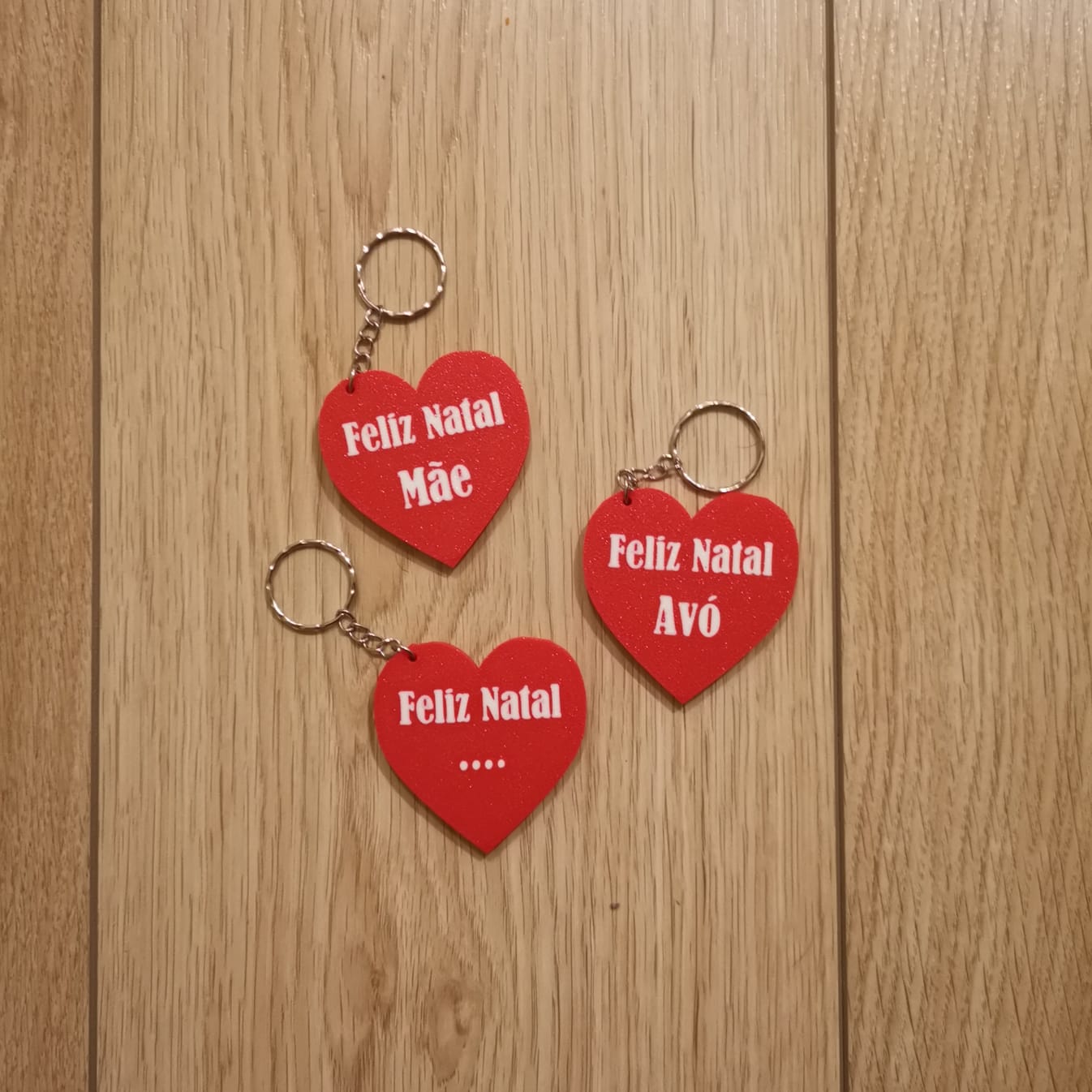 Porta chaves de Natal Personalizável