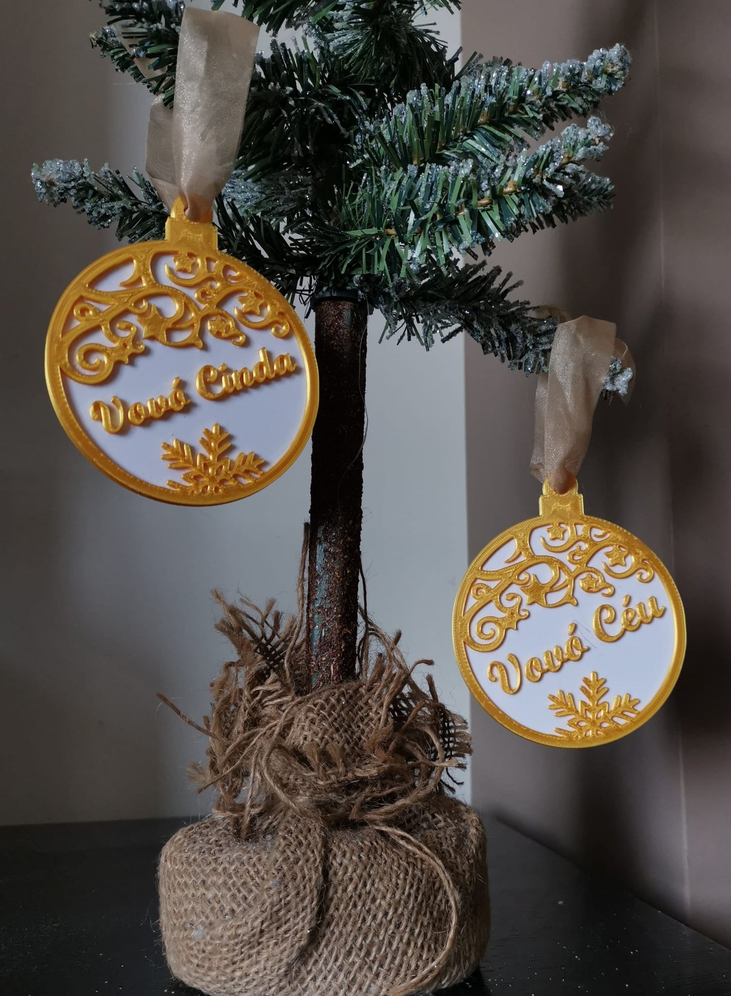 Enfeite de Natal personalizado